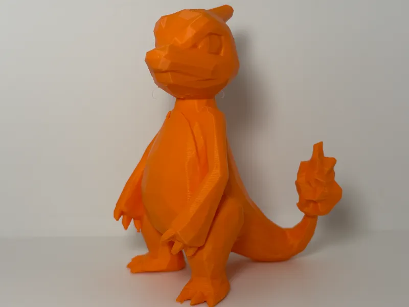 Low Poly Charmeleon