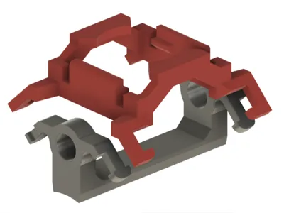 fpv meteor75pro/femto vibration damping mount O4lite vibration damping mount anti-jelly