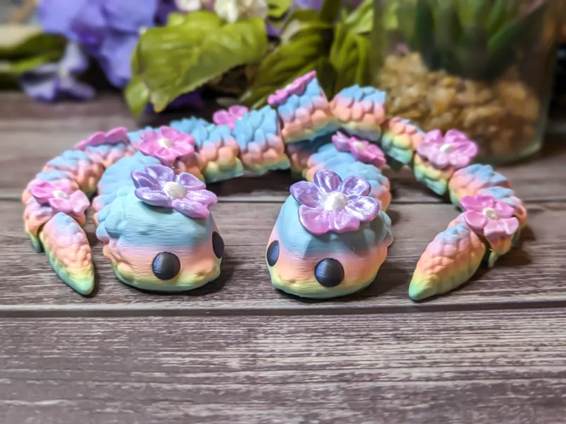 Cute Flexi Flower Snake