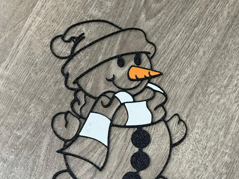 Snowman Wall Art v2