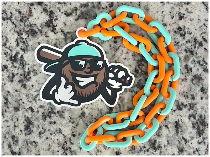 Oversized Rally Chain - Loco Beach Coconuts Banana