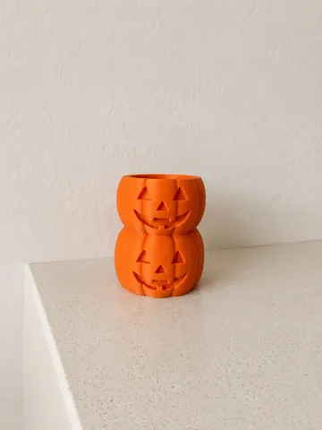 Accesorio de iluminación decorativa: Pumpkin Jack o' Lantern Can Coozie Sleeve|3 Sizes — vista de referencia 4