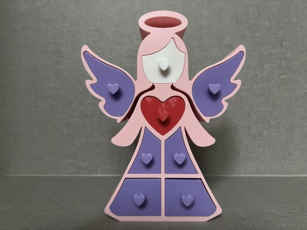 Angel Jewelry Box - Free 3D Print Model - MakerWorld