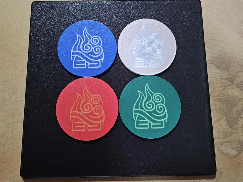 Avatar All Elemental Coaster – Omni-Bending Symbol