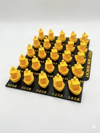 0.2mm layer, 3 walls, 10% infill Gyroïd