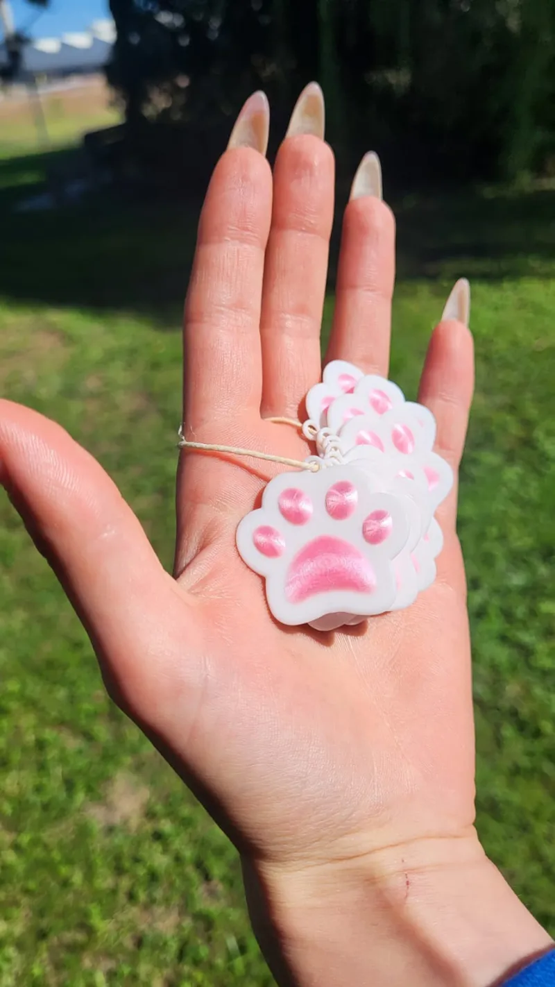 Cat Paw Earings