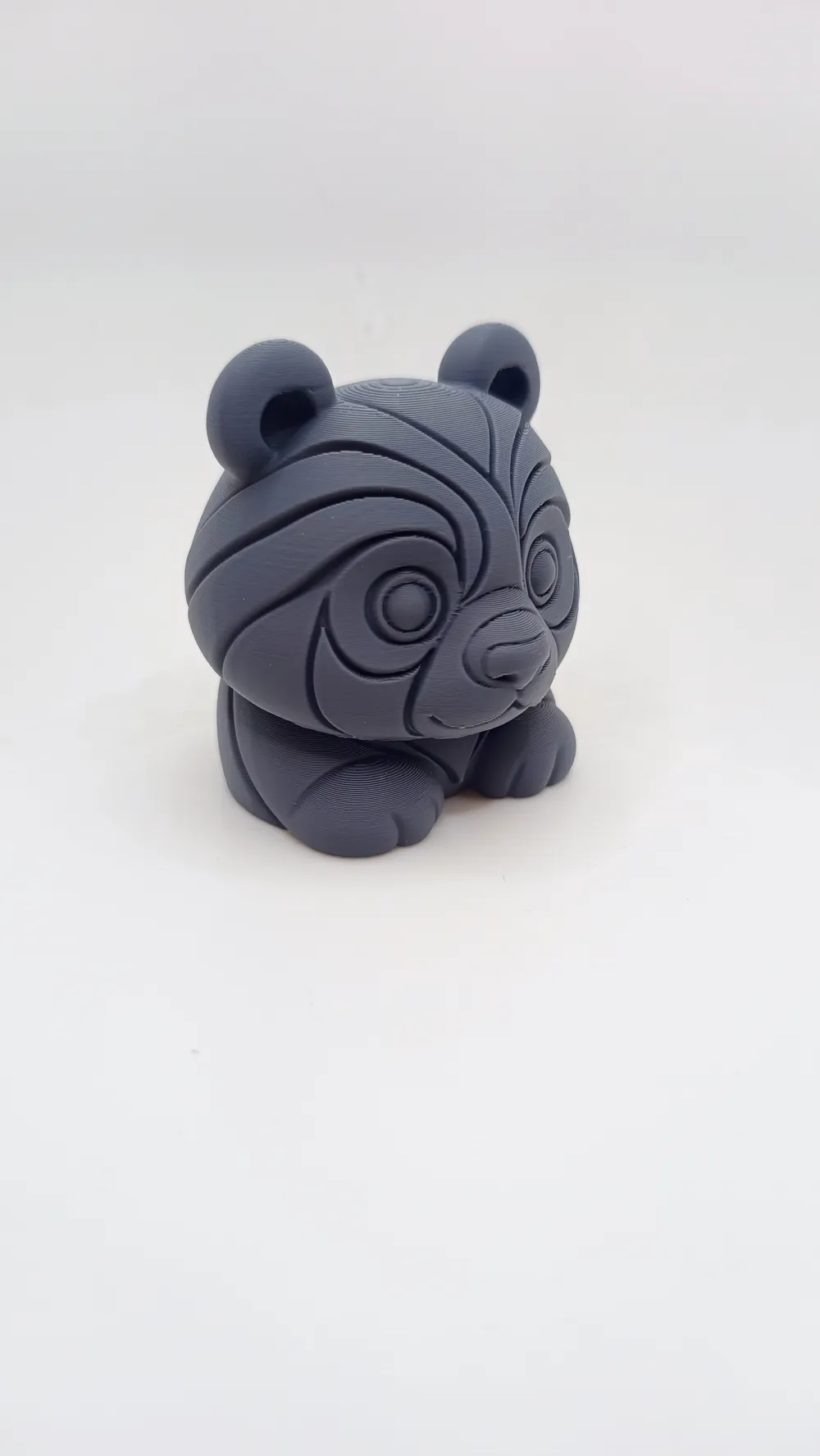 Rune Panda of the Midnight Forest - Free 3D Print Model - MakerWorld