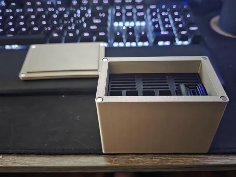 Thumb Drive/ SD card storage with container
