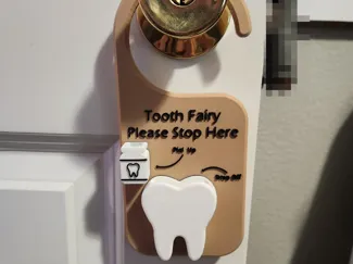 Tooth Fairy Doorknob Hanger