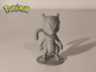Mini Mewtwo Chibi - Chibi Pokemon