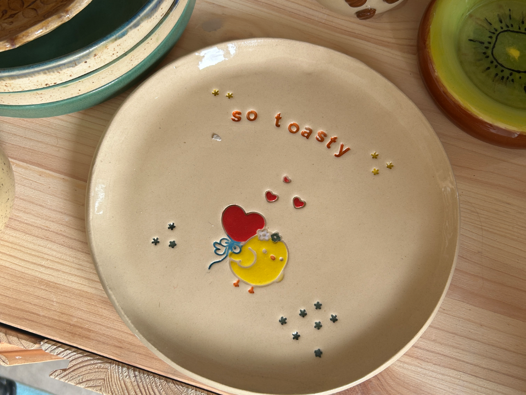 Birds stamps for pottery
