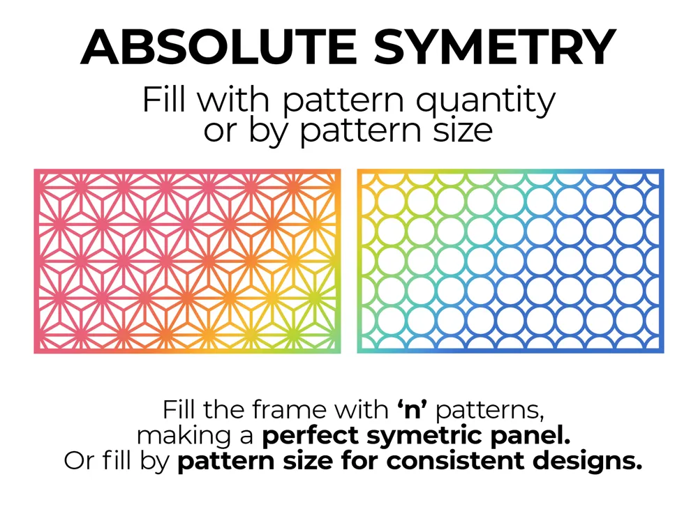Generate Symmetric Pattern Matlab Symmetric Pattern Generator - Hex / Kumiko & more - Free 3D Print Model ...
