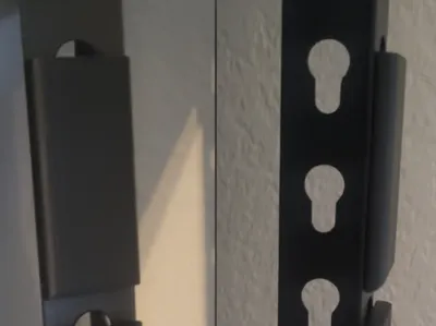 Hook Attachment for Muscle Rack - Flat Blank Mount