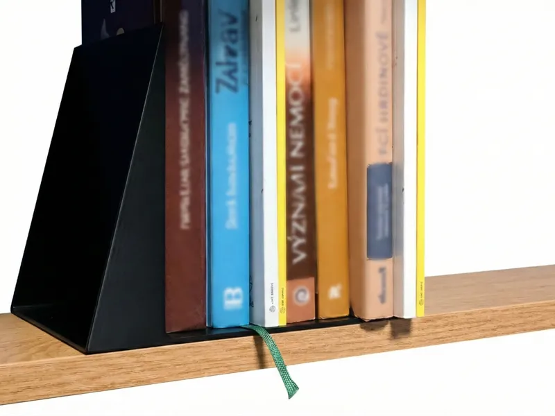 Heavy Duty Bookend - Geometric Design