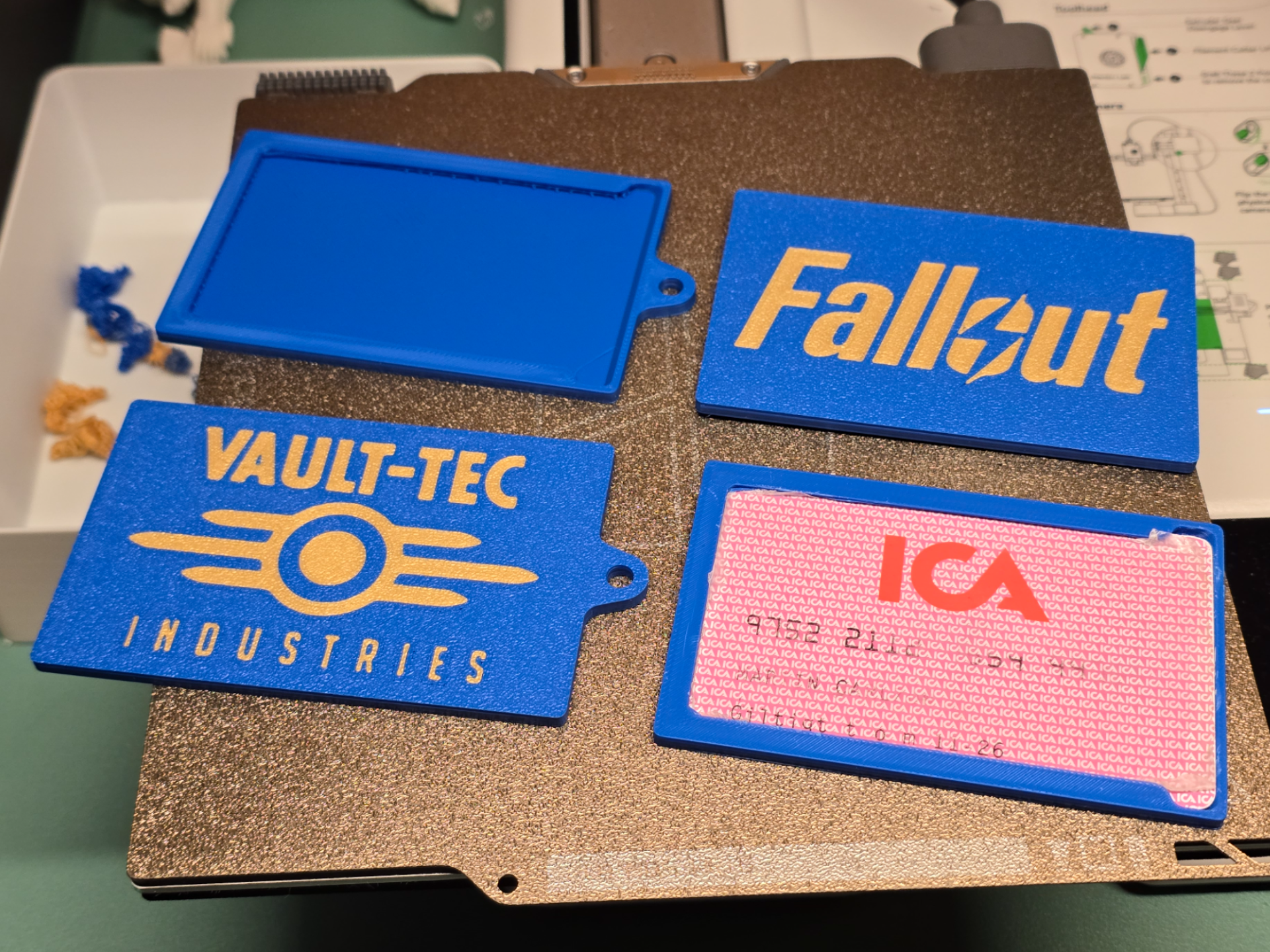 ID/Key/Access Card Holder Fallout & Vault-Tec logo