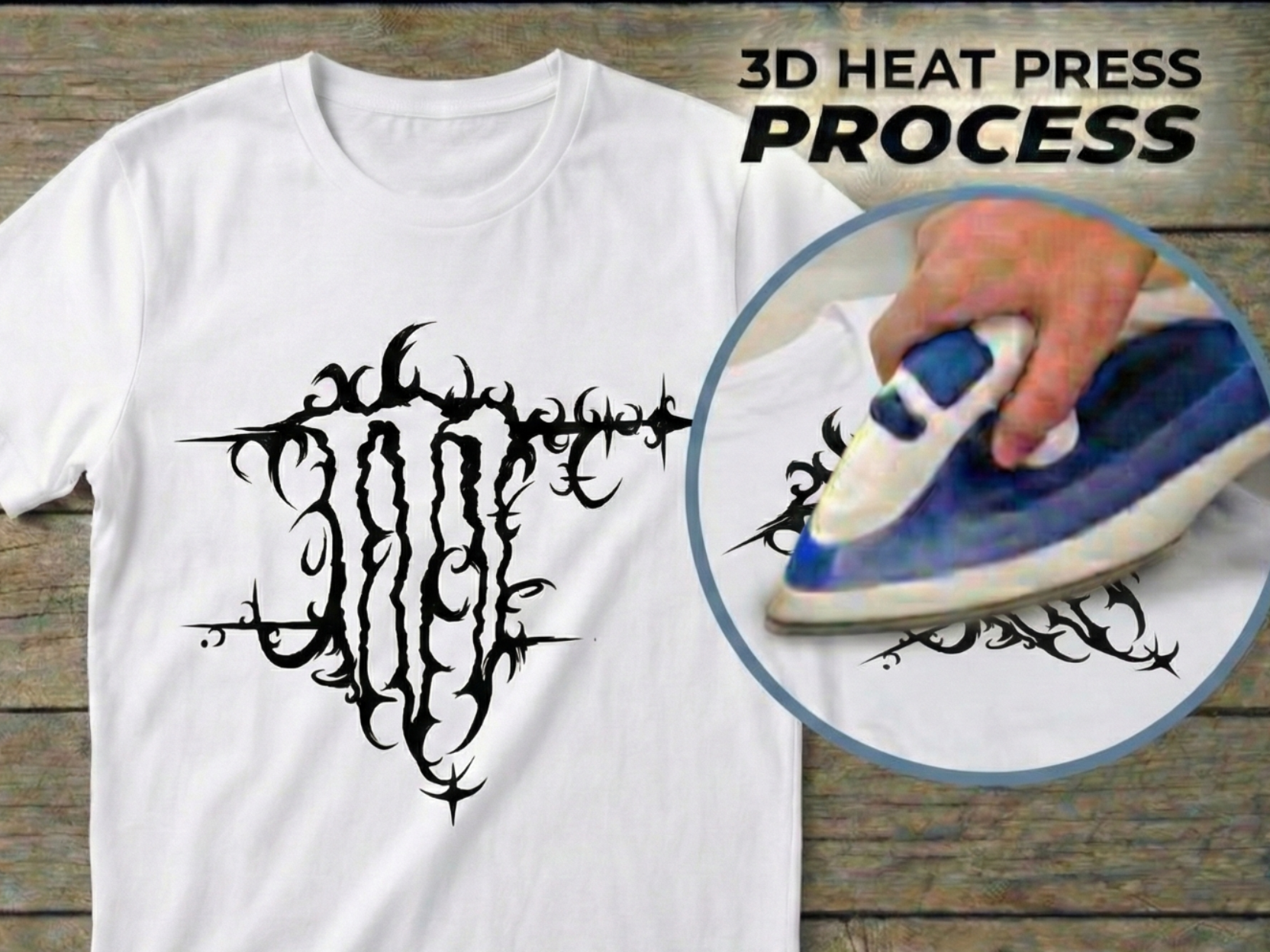 T-shirt Print - Monster