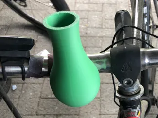 Bicycle handlebar vase