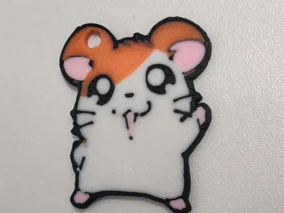 Hamtaro - Hamster Keychains or pendants