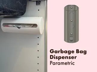 PARAMETRIC Trash / Garbage Bag Dispenser