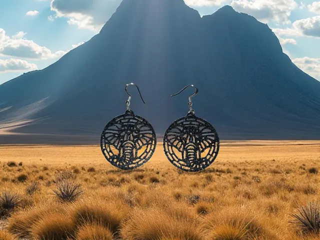 Elephant earrings