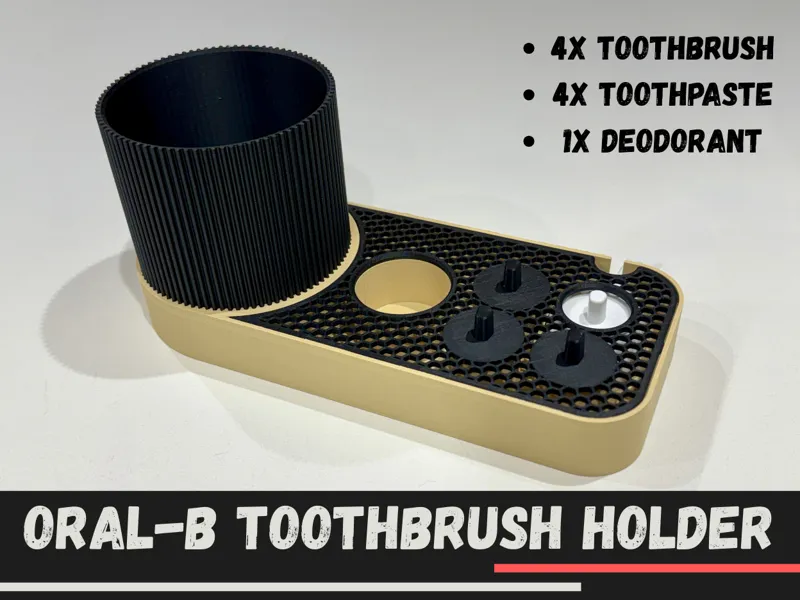 Oral-B 4x Toothbrush Holder