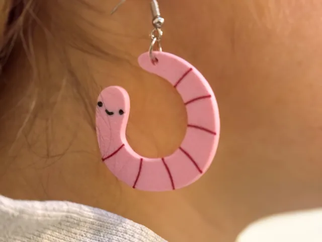 Worm Earring