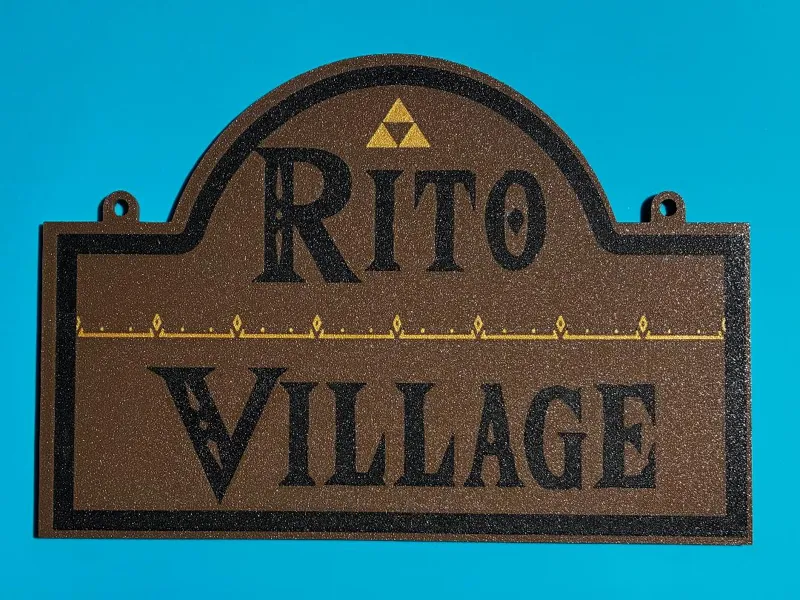 Rito Village Sign
