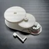 Gears. 0.1mm layer, 2 walls, 15% infill