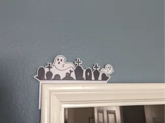 Ghosts In The Graveyard Door/Picture Hanger