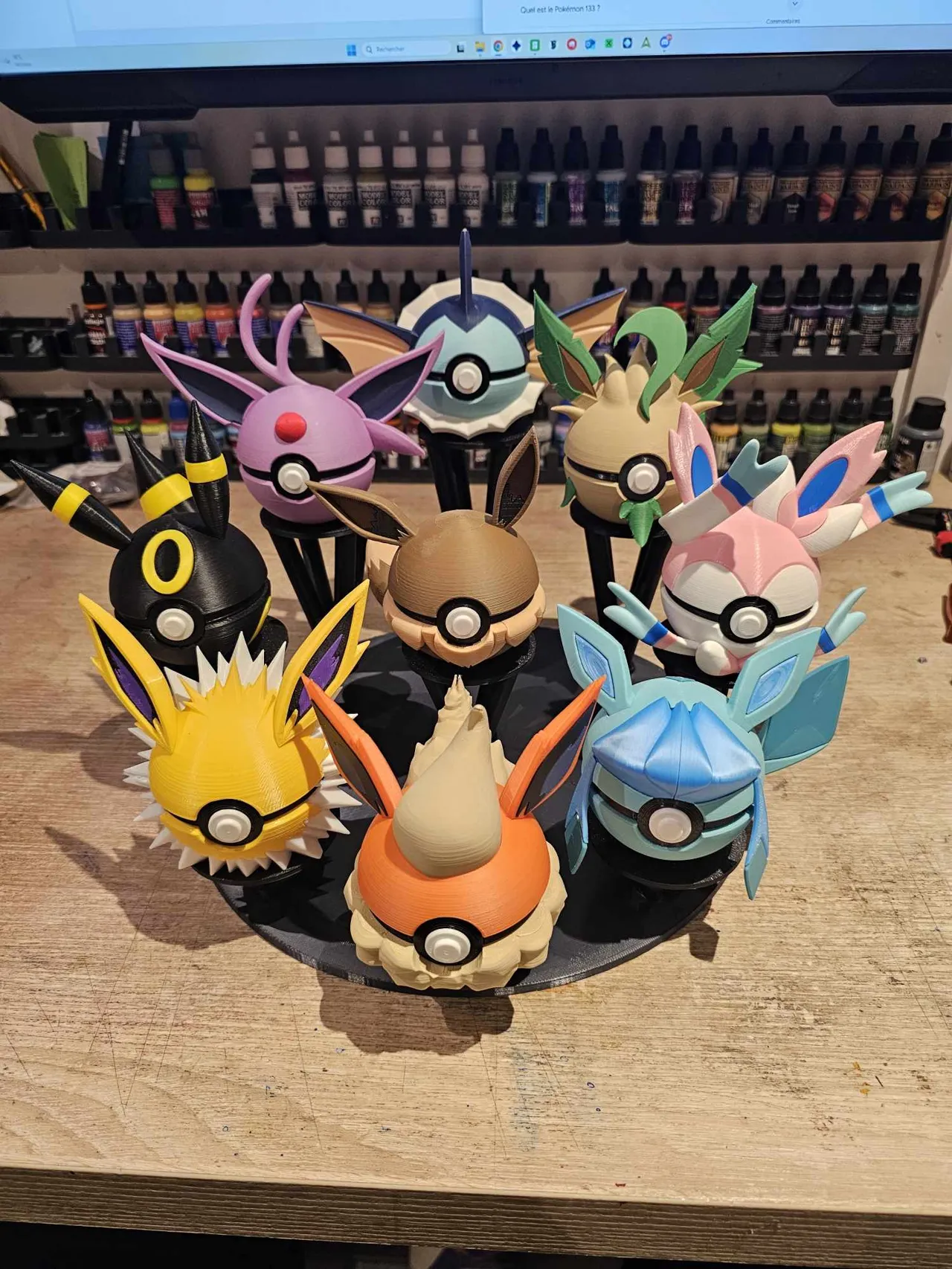 plate-forme 9 pokeballs view 2