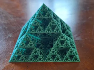 Factor 6 Sierpinski Pyramid