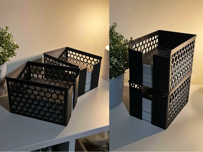 A6 Flyer/Leaflet Stackable Basket