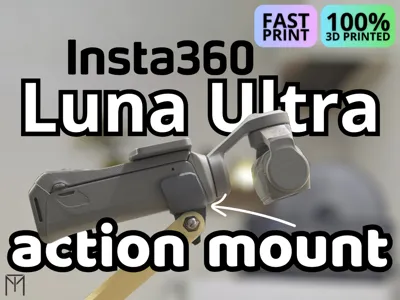 Insta360 Luna Ultra action mount