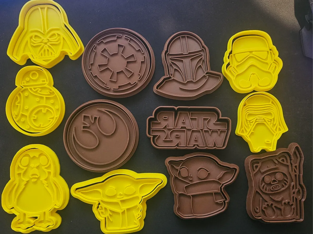 Emporte-pièces Star Wars, lot de 12