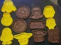 Emporte-pièces Star Wars, lot de 12 — photo 1