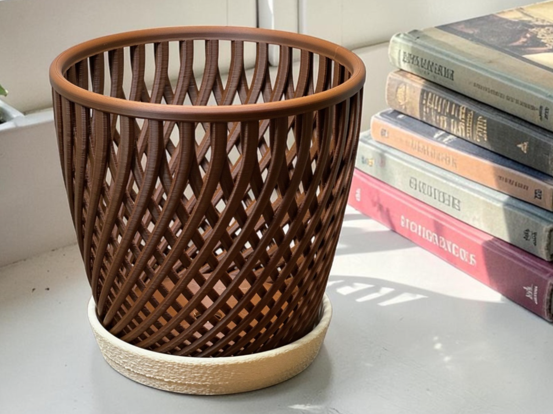 Orchid Planter with Drip Tray