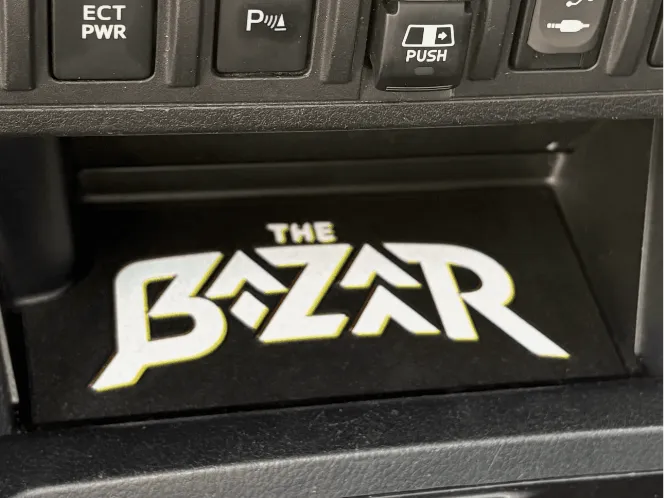 3rd Gen Tacoma QI Charger Cover -- The Bazaar