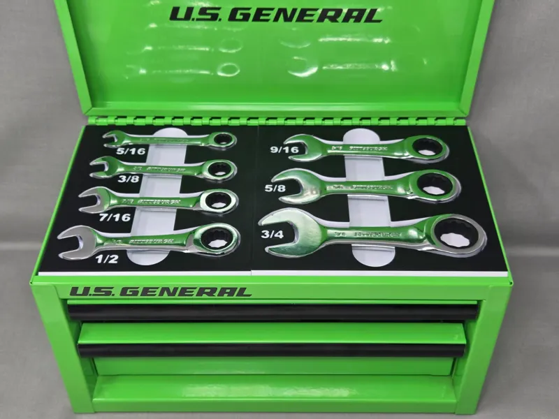 Harbor Freight Mini Toolbox Ratcheting Top Set