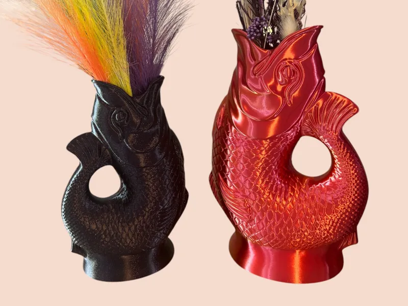 Vase Fisch