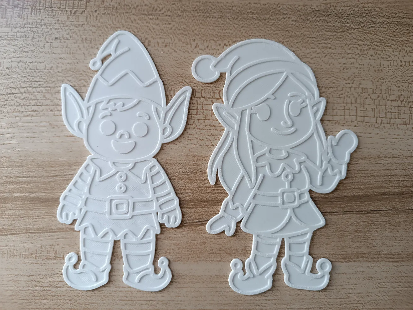 Elf on the Shelf Coloring Model - Free 3D Print Model - MakerWorld