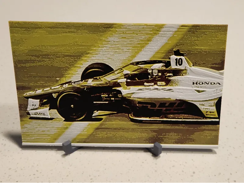 Alex Palou Indy 500 Winning Hueforge