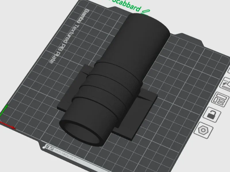 Training Katana Scabbard