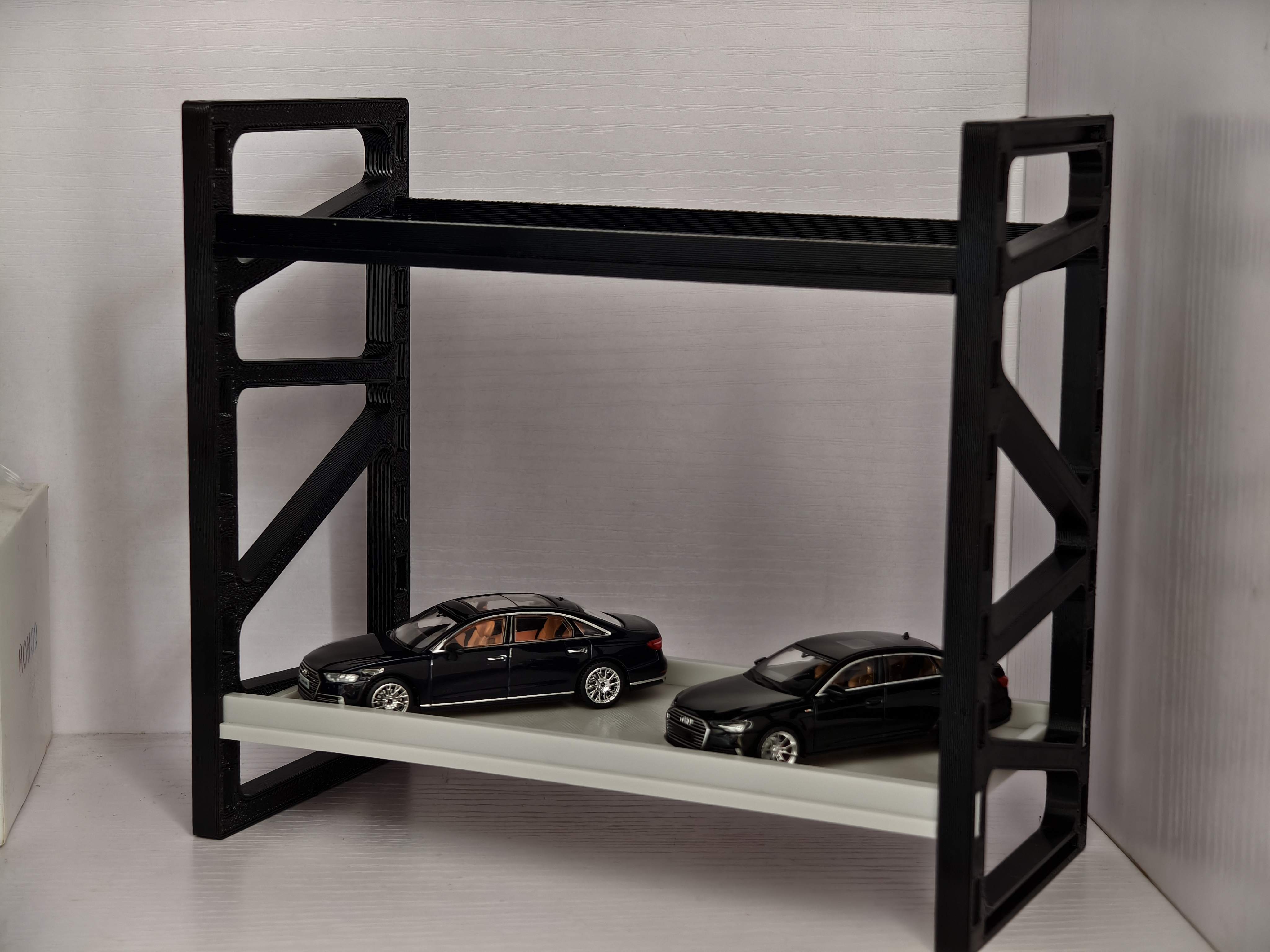 Miniatura 2 do modelo 3D 小型桌面货架置物架