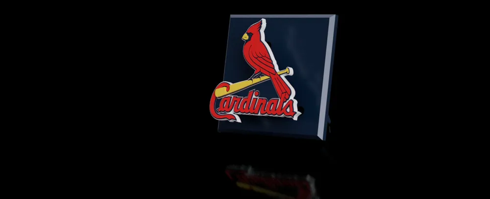 MLB St. Louis Cardinals Floating Logo Sign by HangarDesigns MakerWorld ...