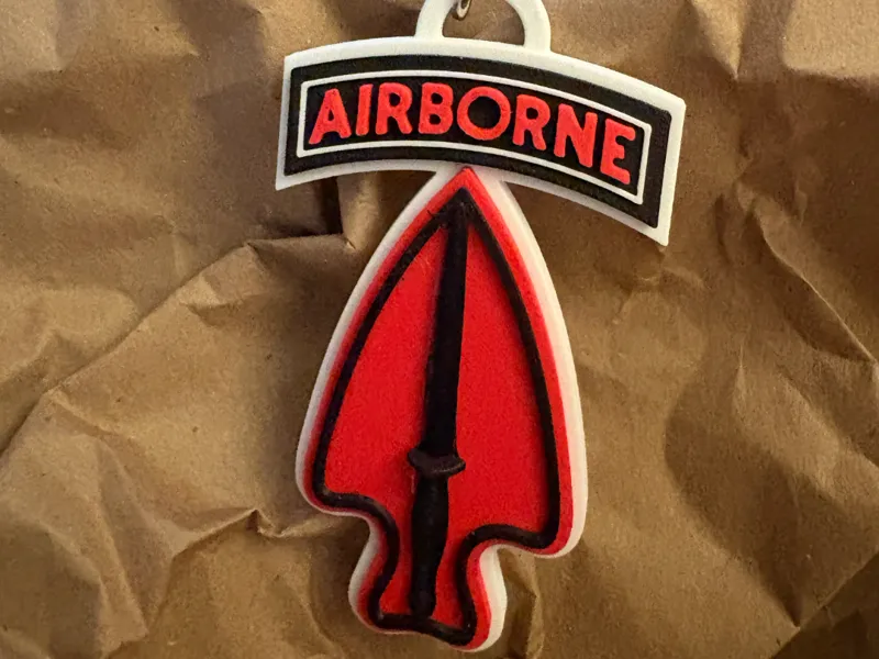 Delta Force keychain