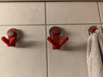 Ikea Suction Cup Cloth Hook Bathroom