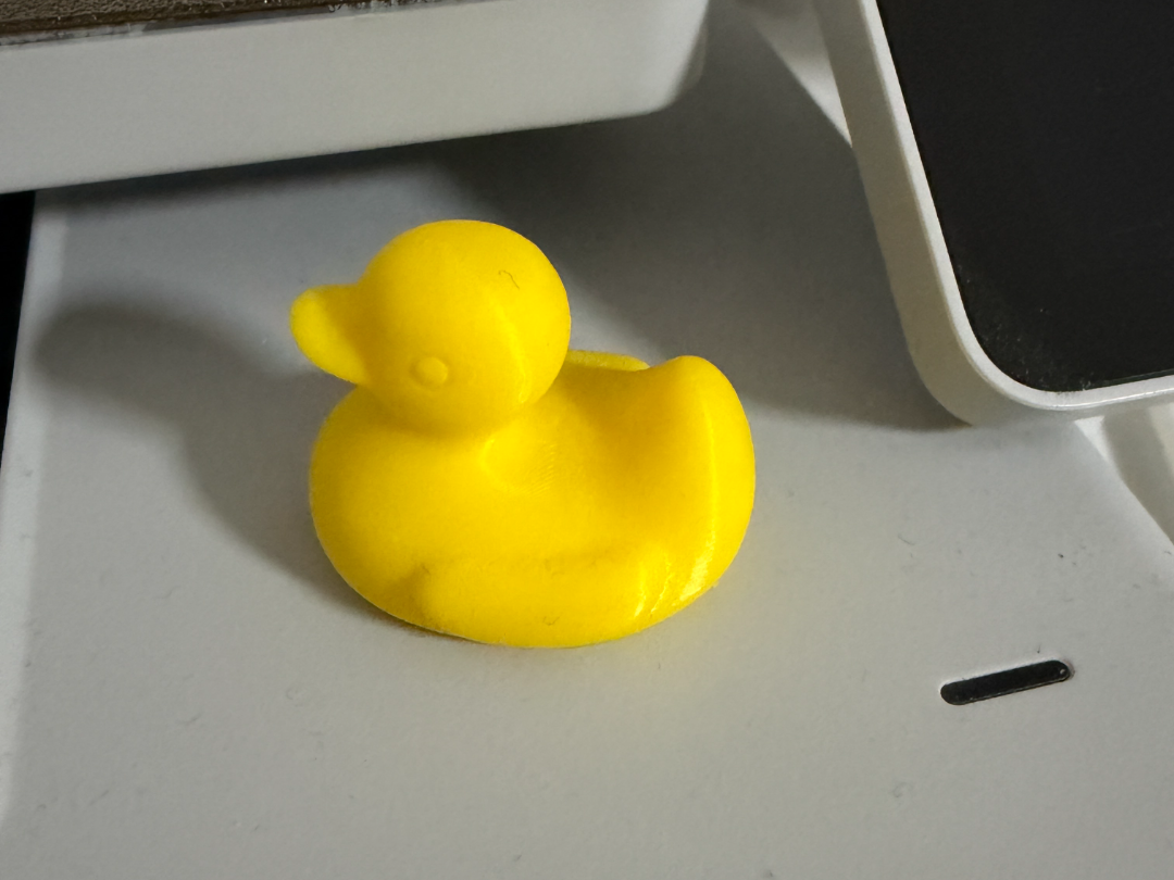 Cute mini rubber duck