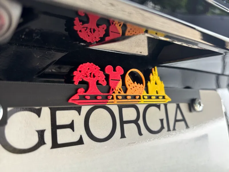 Disney World License Plate Frame