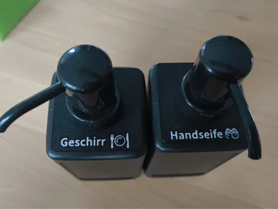 Ikea Rinnig Soap Dispenser Labeling