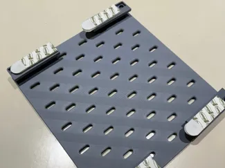 Ikea Skadis - m4x16mm mount with command strips